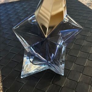 Mugler Gray and Silver Star-Shaped Vase